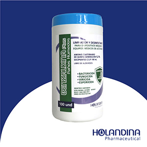 Benzaldina Paños Humedos